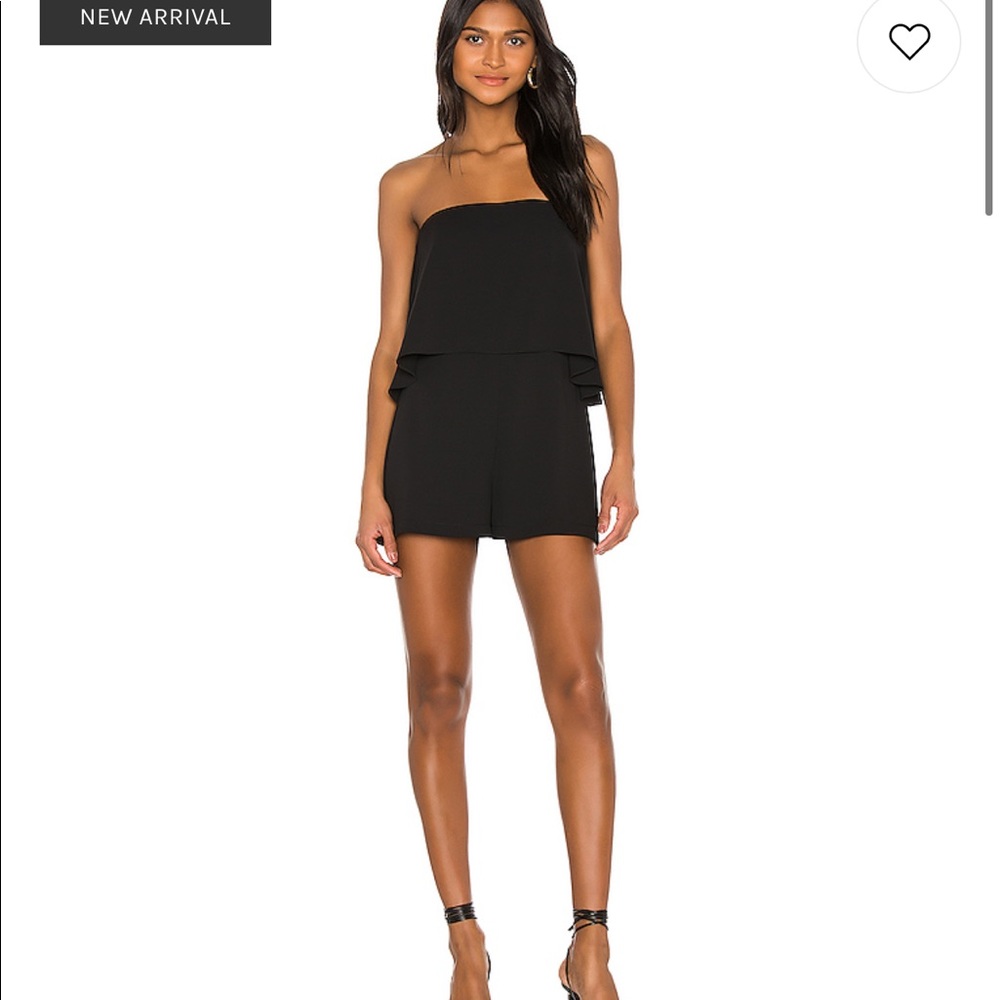 Amanda uprichard Topanga Mini Dress in bla…